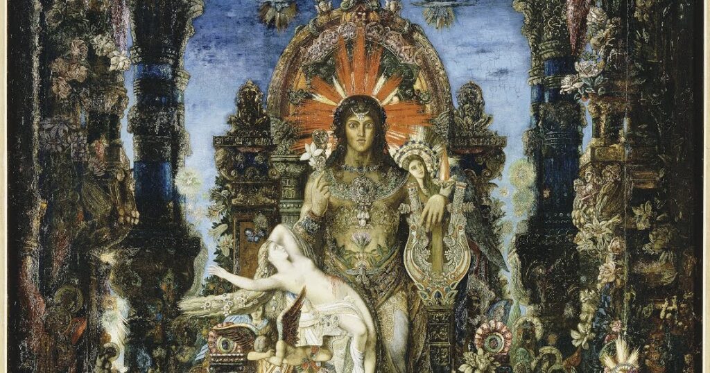 Gustave Moreau - Jupiter and Semele (1894-95)